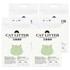 高精寵物 CAT LITTER豆腐貓砂, 2kg, 4個, 綠茶