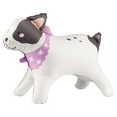 PartyDeco 站立式鋁箔氣球 鬥牛犬 75 x 57 cm