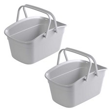 PANTONE 韓國製 排水性佳 多用途沐浴籃 2入