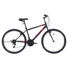 케이투바이크 2025 레이브GS 플러스 26 21단 MTB자전거 방문설치, 매트블랙 + 레드, 66cm(26인치)