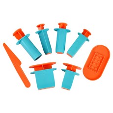 캐스비 네이처 벽돌찍기틀 모래놀이 세트 177g