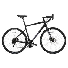 케이투바이크 피가로 R1.4D 700C 14단 듀얼 레버 디스크브레이크 로드자전거 470 방문설치, 보이드 블랙, 1개, 168cm