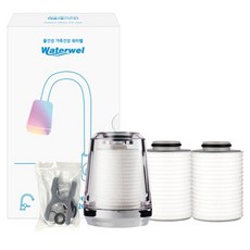 워터웰 세면대 핸디 + 필터 3p + 연결니플 세트, 1세트