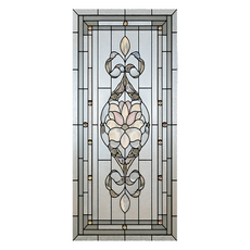 던전스트디오 빈티지 스테인드글라스 클래식 엔틱 무점착 사생활 보호 창문 시트지, 4