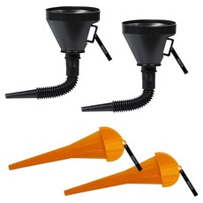 어반카 다용도 오토바이 급유 깔때기 자바라 2p 일자 2p, 혼합색상, 1개 혼합색상, 1개