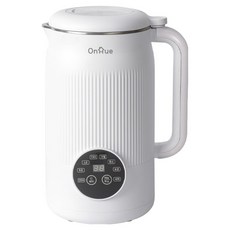 온휴 두유메이커 다양한모드 SUS304 보온유지 원터치 10엽칼날 이유식제조기 1.2L, OHA-DU12W