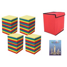 가베가족 큰솔 칼라카프라 400p + 예제집 + 가방 세트 KS1312, 혼합색상, 1세트