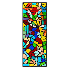 Dungeon Studio 彩繪玻璃無膠靜電隱私保護窗貼