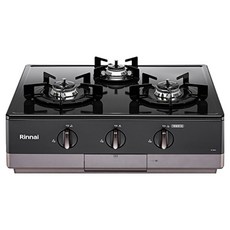 린나이 가스레인지 뉴트럴 브라운 3구 방문설치, RT-6601, LNG