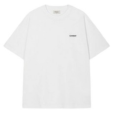 커버낫 남성용 스몰 로고 면 티셔츠
