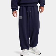 UNDER ARMOUR 安德瑪 男款 UA Icon 重磅毛圈布寬鬆長褲 1386551