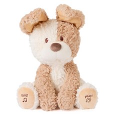 GUND 躲貓貓互動玩偶, 小狗汪汪, 1個