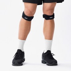 밸롭 니핏 무릎 보호대 BD1SEQU001 2p, 1개, 블랙