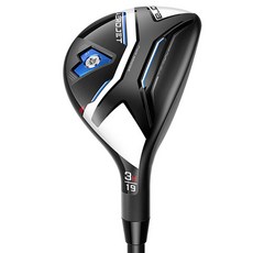 코브라골프 남성용 에어로젯 유틸리티 3번, SR, 19도