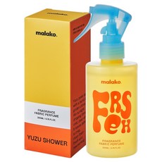 말라코 오 프레쉬 섬유 향수, 1개, 200ml, 유자 샤워