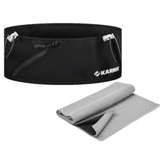 Karnik 腰帶式跑步腰包 涼感毛巾