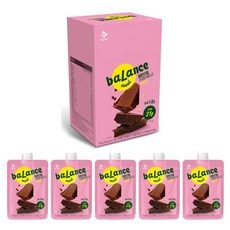 CJ제일제당 밸런스밀 프로틴 쉐이크 카카오 5p, 1개