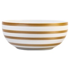 J.L Coquet Hemisphere 銅色條紋碗 14cm