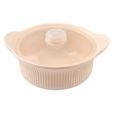 Couselect 帶蓋矽膠發酵籃/麵包發酵籃盆/蒸鍋 家用烤箱烘焙 耐高低溫 藕色, 1個