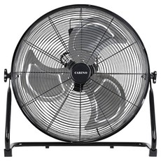 까리노 공업용 데스크 선풍기, CRNF-20FQ, 블랙