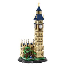 WANGE 萬格 相容積木 世界城市旅行 英國倫敦大笨鐘 積木 大型 4211wg, 1個