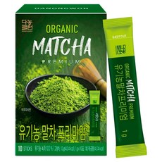 다농원 유기농 말차 프리미엄, 1개, 10개입, 1g