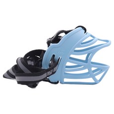 요런개 강아지 통풍성 유연한 입마개 L, 03 라이트 블루, 1개