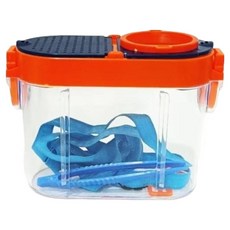 앞날창창 곤충관찰통 핀셋 세트 오렌지 베이직, 1세트