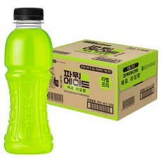 파워에이드 제로 라임향 무라벨, 20개, 355ml