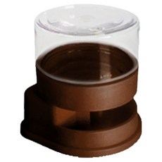 두렙 도마뱀 자동급수기 대형, 1개, 브라운