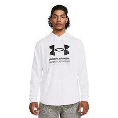 UNDER ARMOUR 安德瑪 男款 UA Rival Terry 圖案連帽衫 1386047