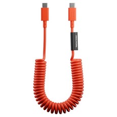 NATIVE UNION Type-C to Type-C POP充電線 POP-C, 1.2m, 警示紅, 1個