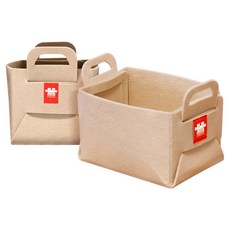 ariati 多用途可折疊毛氈籃