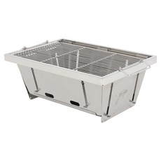 살반 IGT 접이식 캠핑 BBQ 그릴 화로대, 1개