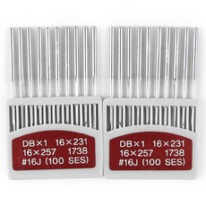 오렌지니들 공업용 미싱 본봉바늘 DB 10p, 2개