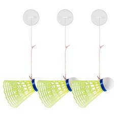 아케이바이 배드민턴 리턴콕 균형줄 3p + 탄성로프 40p + 셔틀콕 3p + 고정헤드 3p 세트, 1세트, 혼합색상, 3개입