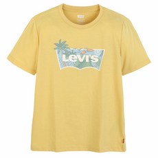 leviskids 蝙蝠翼椰子樹現代風短袖T恤