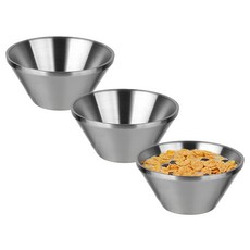 플라라 매트 더블월 빙수볼, 1호, 3개