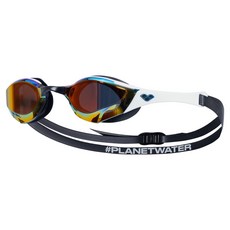 아레나 COBRA EDGE SWIPE 레이싱 미러수경 A6AC2AG16, WHITE, 1개