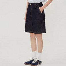 COVERNAT WOMAN 女款百慕達丹寧短褲