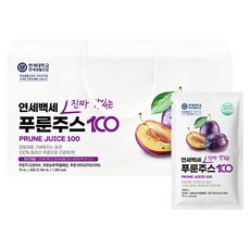연세생활건강 연세백세 진짜 맛있는 푸룬주스 100 30p, 2.1L, 1개