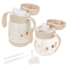 Richell 利其爾 Easy Step Up 高級吸管杯組