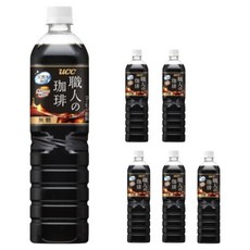 ucc Shokunin 黑咖啡, 6個, 900ml