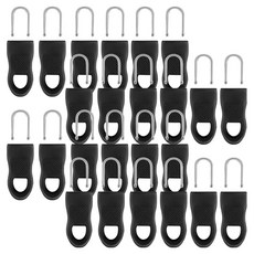 아케이바이 고급형 지퍼손잡이 6p, 블랙, 4개