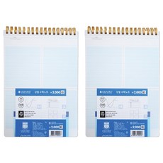 OXFORD PP Math 스프링노트 A5 상철 120매, 랜덤발송, 2개