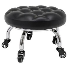 HICKIES 輕鬆移動 5輪不鏽鋼緩衝旋轉椅 C2