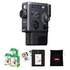 인스탁스 미니 에보 시네마 + 필름 60p + 2단앨범 + 로고파우치 세트, 1세트, 블랙
