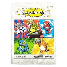 DooRep 蜥蜴 睫角守宮 底材 Amazing Pad Tub 2號, 1個, 白色