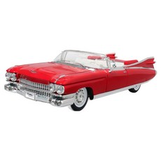 Maisto 1：18 凱迪拉克 Eldorado 1959 壓鑄模型, 紅色, 1個