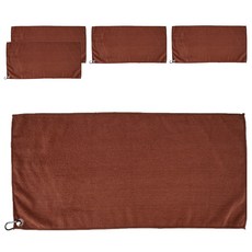 NUVO 掛環抹布 棕色, 5個